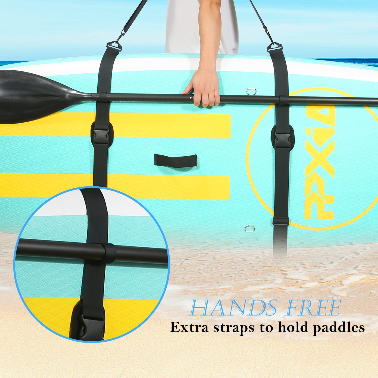 Paddle Board Carry Strap, SUP Kayak Carrying Strap Paddle Board Accessories for Women and Men
