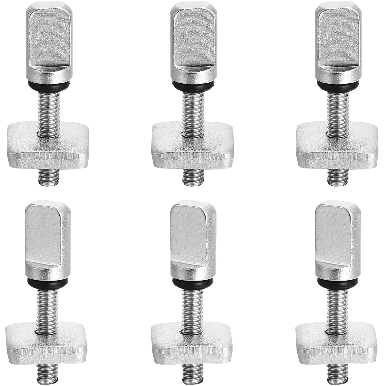 ZAMPIQ 6 Pieces Surfing Accessories No Tool Stainless Steel Fin Screw Thumb Fin Screw for Men Women Surfboard Surf Longboard Paddleboard and SUP