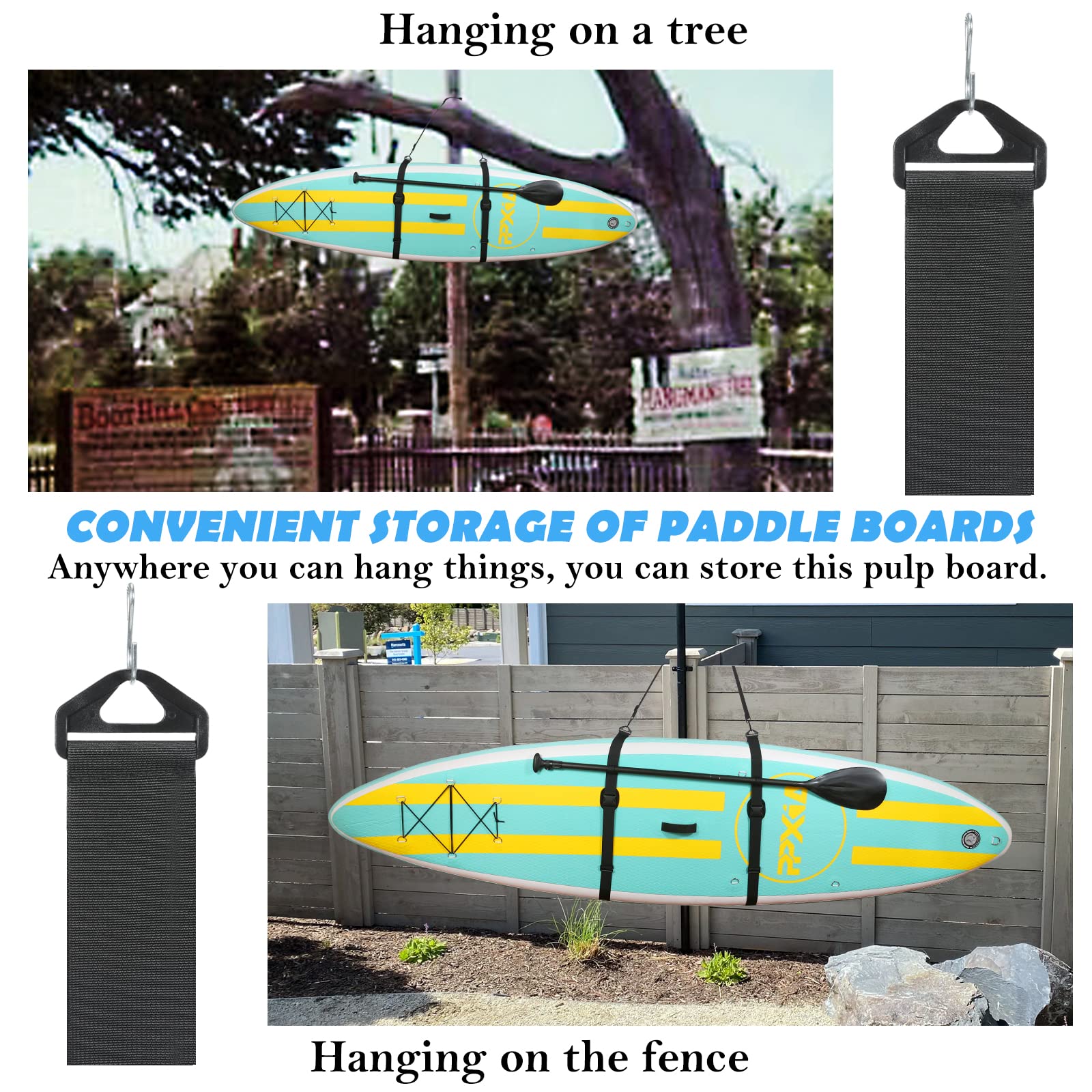 Paddle Board Carry Strap, SUP Kayak Carrying Strap Paddle Board Accessories for Women and Men